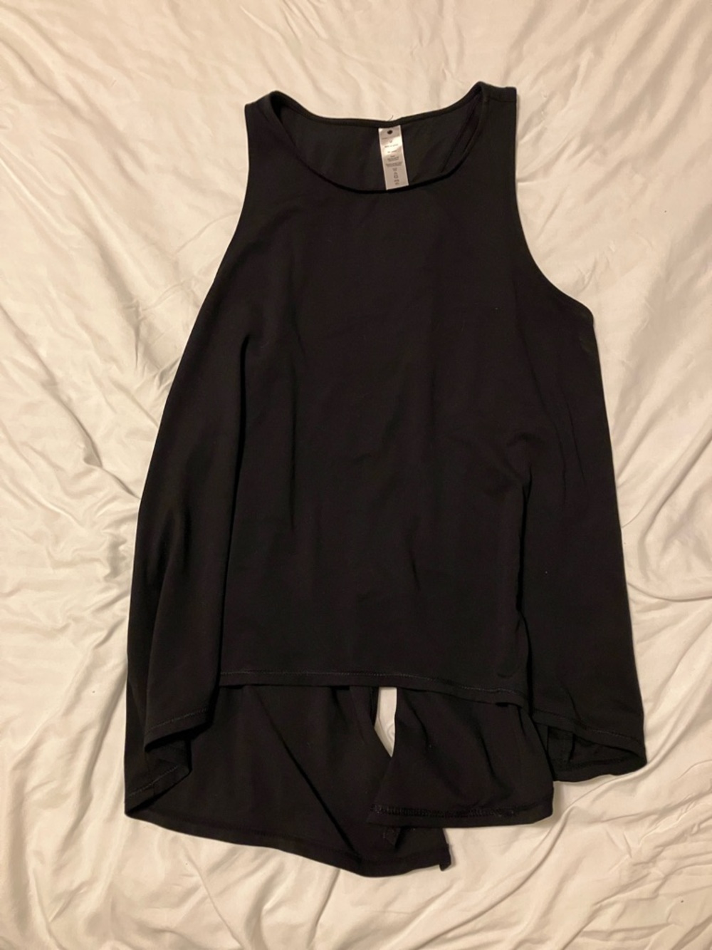 Yogalicious Black High Neck Athletic Tank